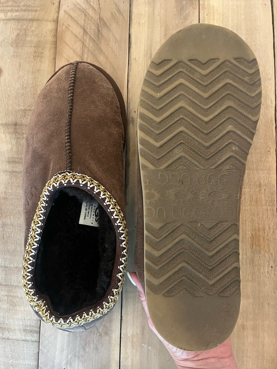 UGG Men\'s Tasman Slip-Ons - Brown Size Men’s 13.
